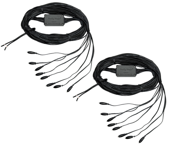Low Voltage (12 Volt) Fireflies - 8 LEDs (3mm) - Bundled (2 Sets