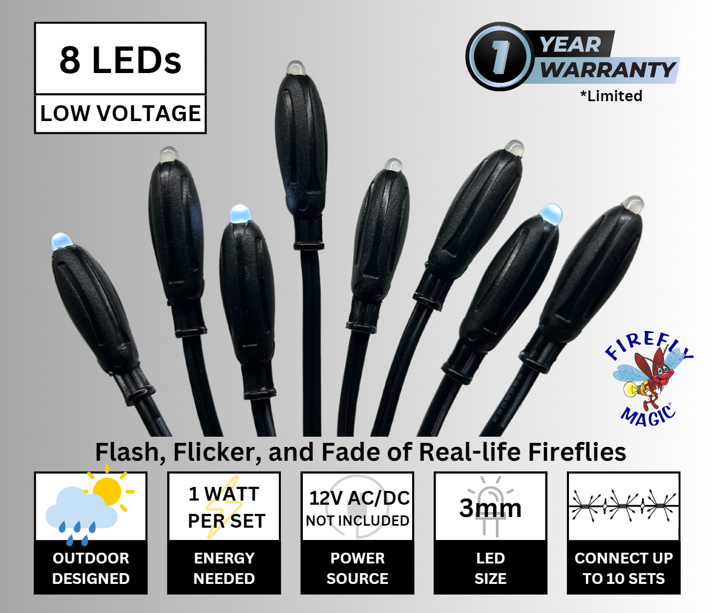 Low Voltage LED Fairy Lights | Firefly Outdoor Indoor Lights | Firefly ...
